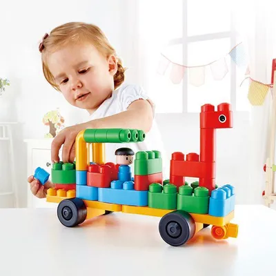 Obrázek produktu pro PolyM Zoo Keeper 'n' Cars, 1,5 rok/roky, 40 kusů