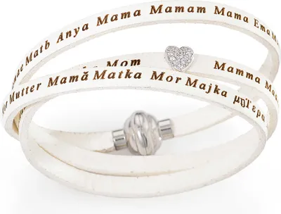 Immagine prodotto di Bracciali in pelle Collezione Amen Silver - unisex