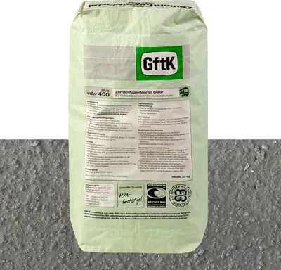 Obrázek produktu pro vdw 400 plus cementová malta na spáry 25 kg antracitová