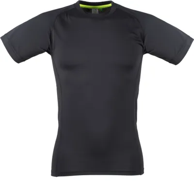Obrázek produktu pro Tombo Teamsport pánské tričko slim fit střihu s krátkým rukávem RW4788 (S) (Black/Black)