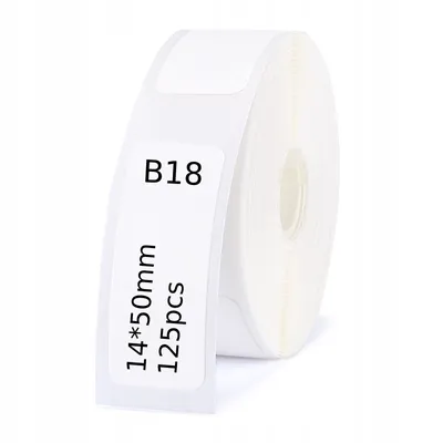 Image de NIIMBOT autocollant pour B18 14*50mm 125pcs.