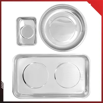 Produktbild von Magnet Schraubenschalen Edelstahl 3er Set