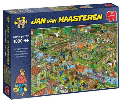 Produktbild von Jan van Haasteren - Der Gemüsegarten - 1000 Teile Puzzle