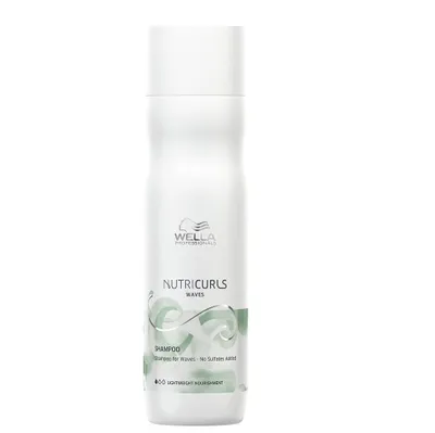 Image de Wella Professionals Nutricurls Waves Shampooing pour cheveux ondulés, 250ml