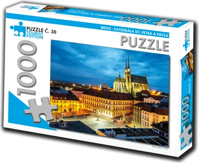 Obrázok produktu pre PUZZLE TOURIST č. 30 - Brno - Katedrála svätého Petra a Pavla 1000 ks