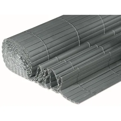 Produktbild von WINDHAGER Kunststoffstoßstange - 1,2 x 3 m - UV- und wetterbeständig - Anthrazitgrau