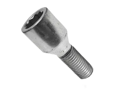 Image de 1x TORX, conique, vis de roue, M12x1.25, longueur du filetage : 28mm, SW 10R