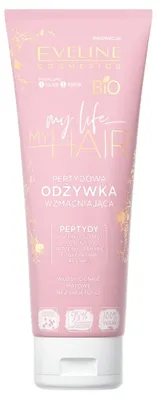 Produktbild von Eveline Cosmetics My Life My Hair Peptydowa odżywka wzmacniająca, 250 ml