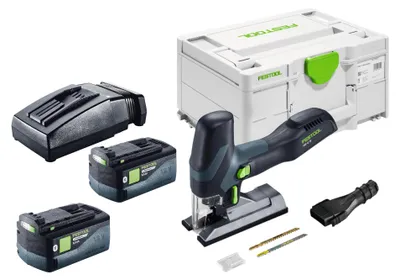 Produktbild von Festool PSC-E 18 EB-Basic Akku Pendelstichsäge 18 V 40 mm + 2x Akku 5,0 Ah + Ladegerät + Systainer