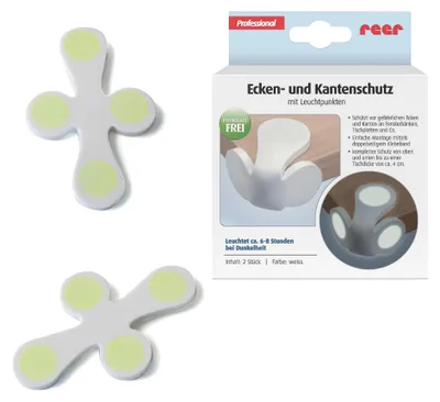Obrázek produktu pro reer 8398 B, Bílá, Plast, Samolepicí, 2 kusů