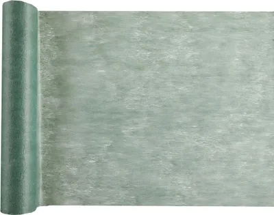 Produktbild von Tischläufer Vlies Dekostoff 30 cm x 25 m - Eukalyptus Grün