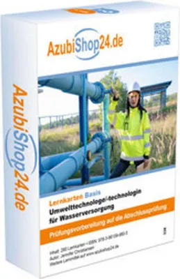 Obrázok produktu pre Lernkarten Umwelttechnologe für Wasserversorgung
