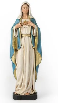 Immagine prodotto di Statuetta della Madonna, 15 cm, stile classico, bianca, per la casa