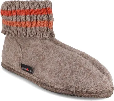 Produktbild von HAFLINGER Kinder Hüttenschuhe Paul, beigemeliert 33