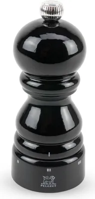 Produktbild von PEUGEOT Salzmühle PARIS 12cm Schwarz Buchenholz Lackiert uSelect Stahlmahlwerk