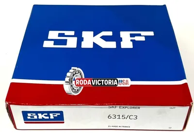 Produktbild von SKF 6315/C3 Rillenkugellager Explorer 75x160x37 mm offen C3 Lagerluft