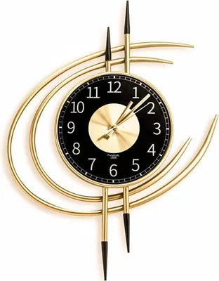 Produktbild von Famanu Wanduhr Elegantes Design – Gold