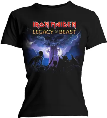 Image de Iron Maiden - T-shirt « Legacy Army » pour femme RO1068 (M) (noir)