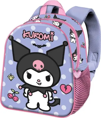 Immagine prodotto di Karactermania Plecak 3D Kuromi Rebel 30cm - Hello Kitty i Przyjaciele