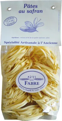 Obrázok produktu pre Pâtes Fabre Gourmet Tagliatelle s jemným šafranom 250g z Francúzska