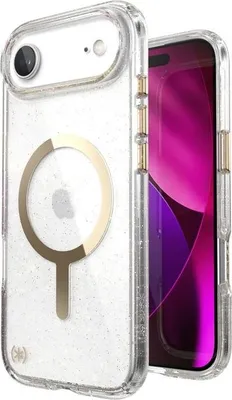 Produktbild von Speck Presidio Lux MagSafe – Schutzhülle für iPhone Air (glitzernd / goldfarben, metallic)