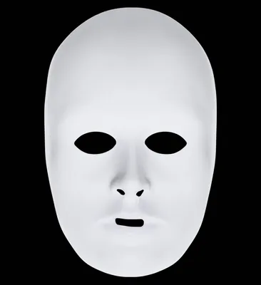 Produktbild von Weiße Maske bemalbar