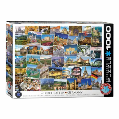 Immagine prodotto di Eurographics Puzzle Globetrotter Deutschland, 1000 Teile, 68 x 48 cm, 6000-5465