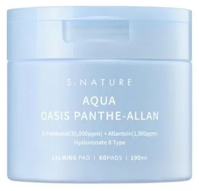 Produktbild von Aqua Oasis Panthe-Allan Calming Pad Beruhigende Gesichtspads 60 Stü ck