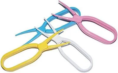 Produktbild von Pinzette für weiche Kontaktlinsen, rosa, ergonomisch, für Linsenwechsel