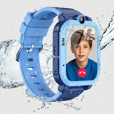 Produktbild von Blackview Z20 Kinder Smartwatch mit Tap to Add Friends, 800mAh, Face Unlock, SOS Emergency Call, 1.83", Remote Shutdown, School Mode, 4G, IP67