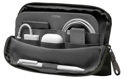 Obrázok produktu pre Orbitkey Desk Pouch – taška na elektroniku, olivová