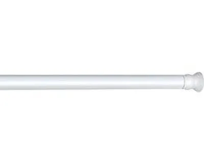 Productafbeelding van Famanu douchegordijnstang, uitschuifbaar, 70-115 cm, diameter 20 mm - Wit