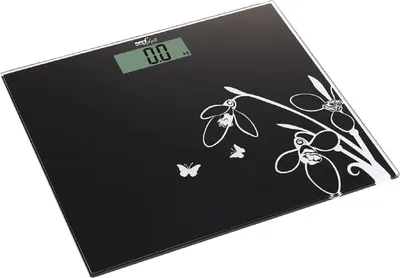 Produktbild von Melchioni Flat N Quadratisch Schwarz, Weiß Elektronische Personenwaage