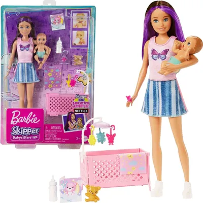 Obrázek produktu pro Barbie Skipper Babysitters Inc. HJY34, 3 rok/roky, 266 mm, 607 g