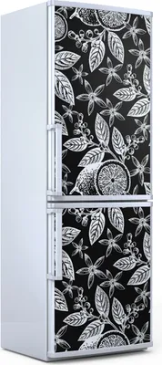 Produktbild von Magnete Dekorative - 60 cm x 180 cm - Küche Magnetmatte Kühlschrankmagnete - Blüten Und Zweige