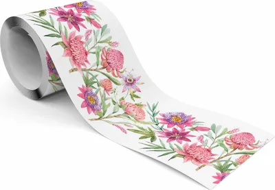 Zdjęcie produktu dla Pasek Dekoracyjny Bordiura Passiflora KWIATY Natura Rośliny