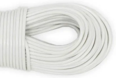Immagine prodotto di Corda per stendere il bucato da 35 m con anima in acciaio, extra lunga e resistente