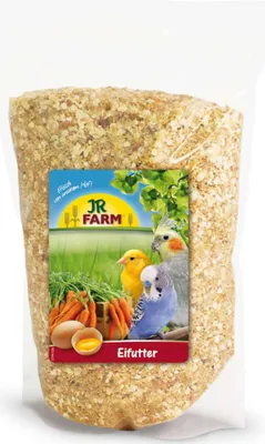 Produktbild von Jr Farm Eierfutter für Papageien, gelb, trocken, 0,5 kg
