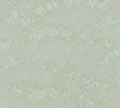 Produktbild von Architects Paper Blumentapete Absolutely Chic florale Tapete Vliestapete blau grün gold 10,05 m x 0,53 m
