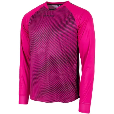 Produktbild von Stanno Vortex Tw-Trikot Langarm Herren - Magenta / Schwarz