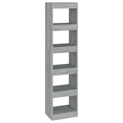Produktbild von Bücherregal/Raumteiler Grau Sonoma 40x30x166 cm