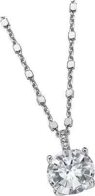 Produktbild von Lotus Silver Halskette Zirkonia Kristalle LP2005-1/1 925 SILBER Rund D2JLP2005-1-1
