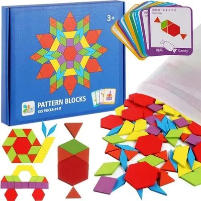 Produktbild von Pädagogisches Puzzle - geometrische Figuren