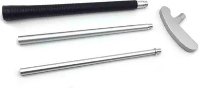 Immagine prodotto di INF Putter da Golf Smontabile - Putter Portatile Bimanuale per Principianti Nero