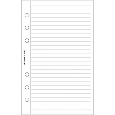 Image de Timer Notes blanc ligné 44 feuilles 105x172mm