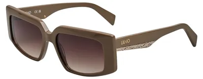 Produktbild von Liu Jo Rechteckige Damen-Sonnenbrille aus Acetat LJ791S