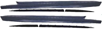Image de DIEDERICHS 1674362 Jupe latérale à fixation latérale pour MERCEDES-BENZ CLASSE C (W206) 2021-