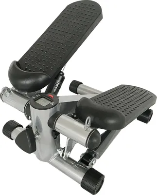 Produktbild von 2 in1 Mini Stepper, Up-Down-Stepper, klein Fitnessgerät für Bein- und Po-Training, Hometrainer Fitnesstraining Stepper mit Display