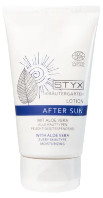 Produktbild von After Sun Lotion mit BIO-Aloe Vera, Kamille und Shea Butter, beruhigend und feuchtigkeitsspendend