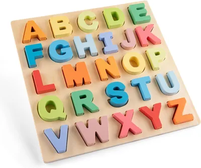Obrázok produktu pre Classic Toys 10534 – Hádanka s abecedou – Viacfarebná